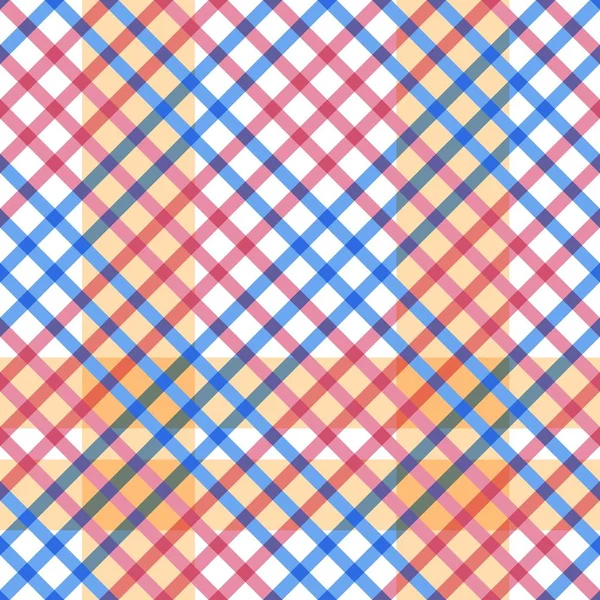 Patrón Sin Costura Tartán Plaid Textura Vector — Archivo Imágenes Vectoriales