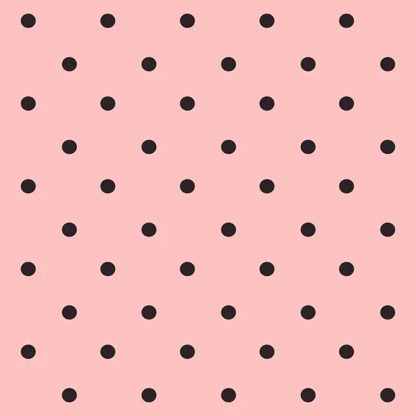 粉红色背景在黑豌豆 — 图库矢量图片