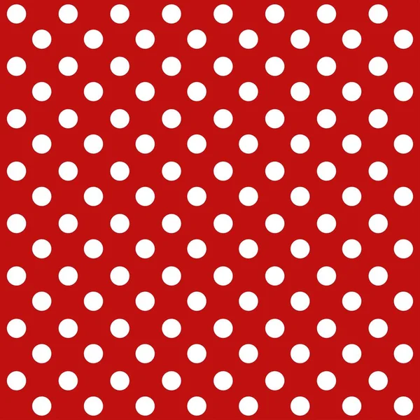 Polka Dot Padrão Retro Sem Costura —  Vetores de Stock