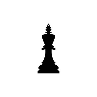 Vector illustration of chess queen icon.