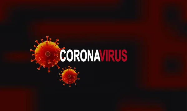 China battles Coronavirus outbreak. Coronavirus 2019-nC0V Outbreak. Pandemic medical health risk, immunology, virology, epidemiology concept. — Stock vektor