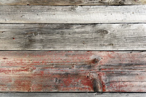 Cerca de madeira weathered não pintado — Fotografia de Stock