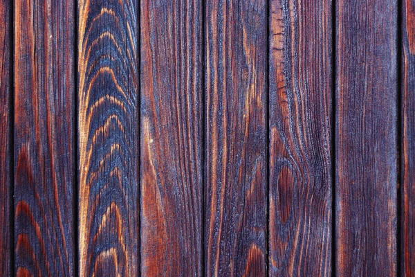Burnt wooden panelling — Stock Photo, Image