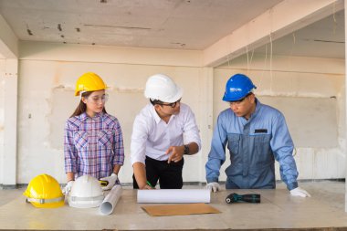 Disk ya da çok ırklı iş takım mühendis farklı grup çalışma