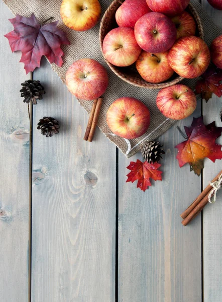 Podzimní pozadí, přírodní produkty — Stock fotografie
