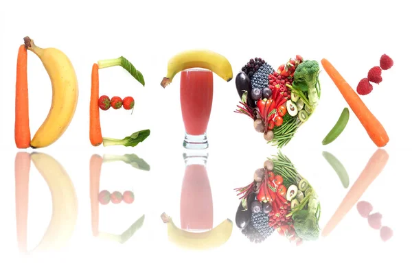 Detox smoothie fruits — Stock Photo, Image