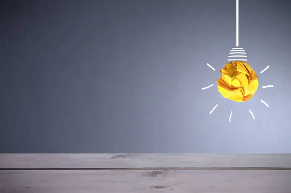 Idea bulb concept — Stock Photo, Image