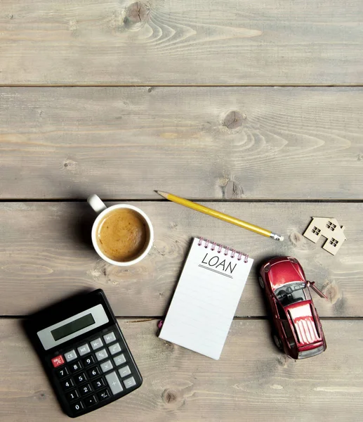 Lening huis Financiën concept — Stockfoto