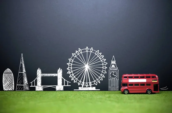 Londres skyline turismo — Fotografia de Stock