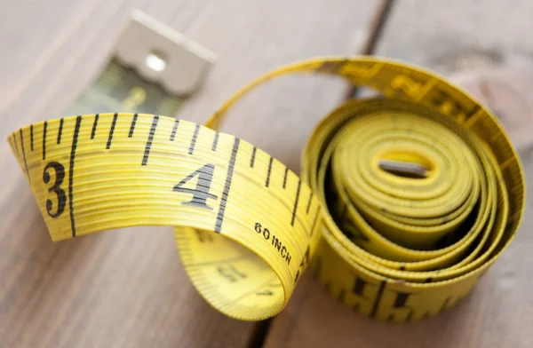 Measuring tape closeup — Stock Photo, Image