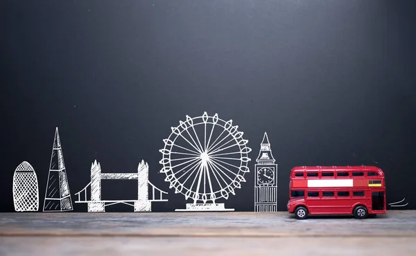 London skyline landmarks — Stock Photo, Image