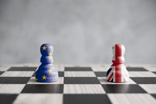 Концепція Brexit стратегія — стокове фото