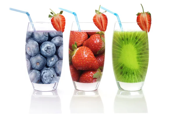 Assorted smoothies concept — Stock Photo, Image