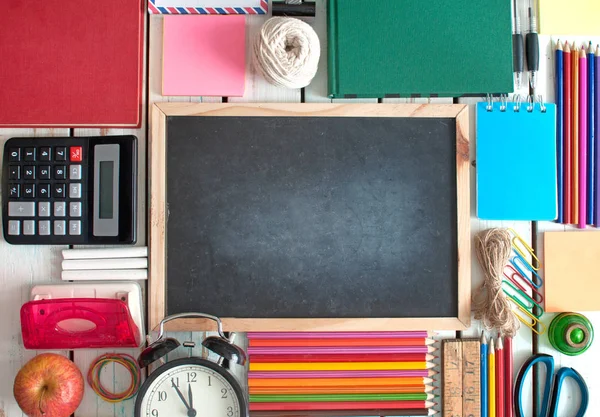 Istruzione scolastica oggetti di sfondo — Foto Stock