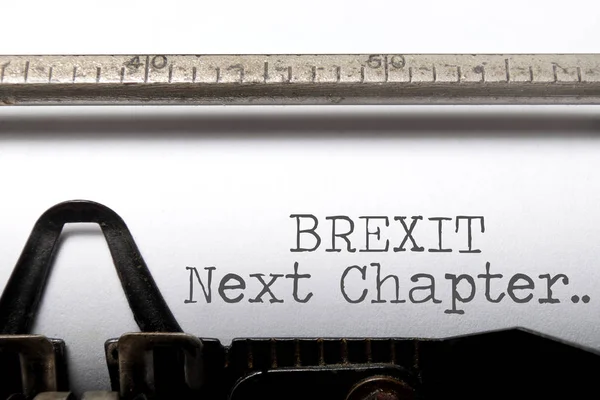 Brexit अगले अध्याय — स्टॉक फ़ोटो, इमेज