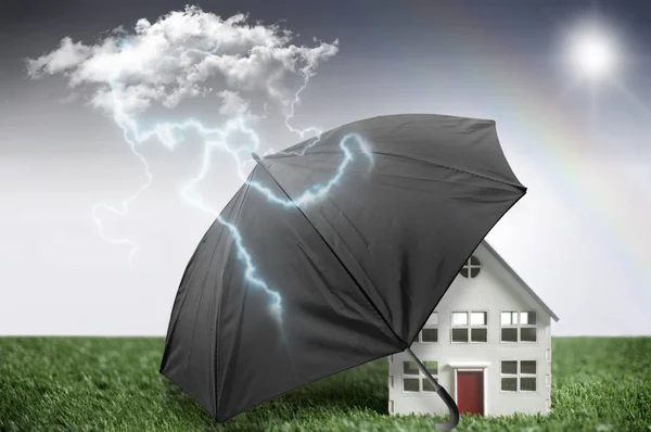 House insurance protection — Stock Photo, Image