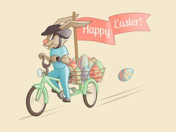 Tavşan-sürücü Easter Yumurta