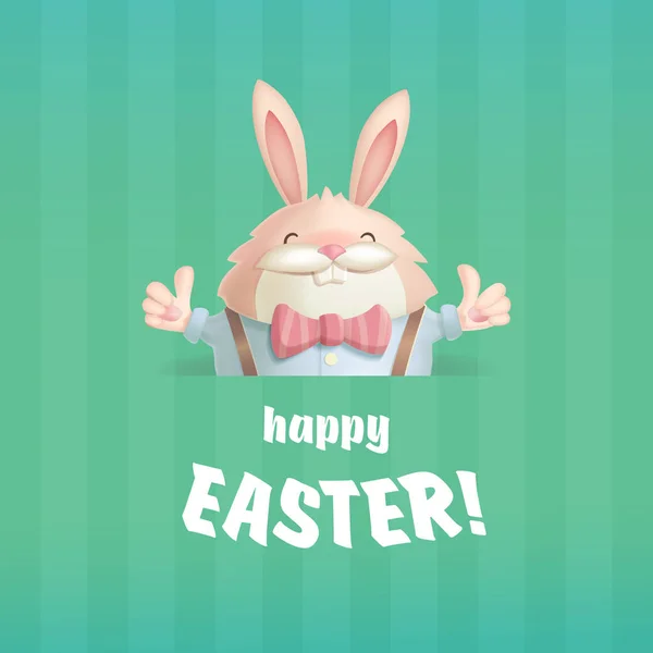 Mutlu Paskalya tebrik kartı birlikte bir hare