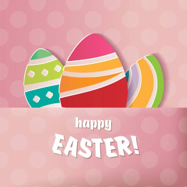 Mutlu Paskalya tebrik kartları.