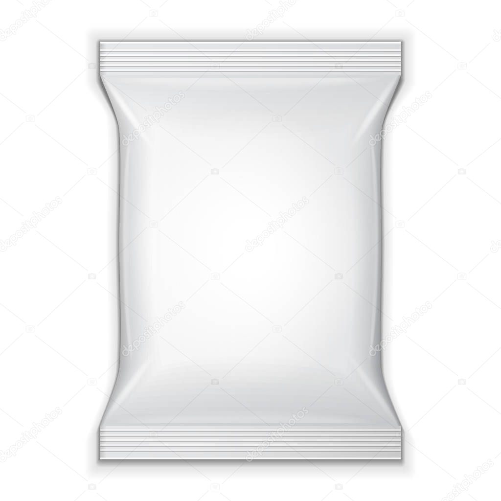 Downloadable Blank Chip Bag Template