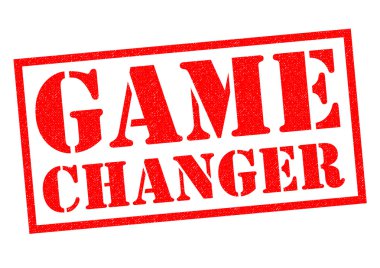 GAME CHANGER Rubber Stamp clipart