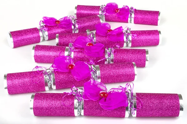 Bolachas tradicionais rosa — Fotografia de Stock