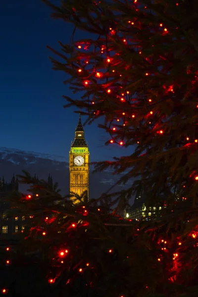 Big Ben en Navidad — Foto de Stock