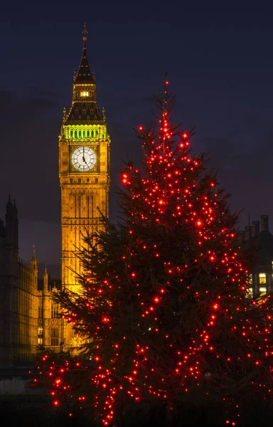 Big Ben en Navidad — Foto de Stock