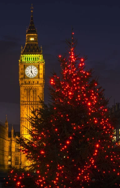 Big Ben at Christmas — Stock Photo, Image