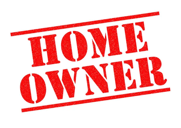 HOME OWNER Rubber Stamp — Stock Photo, Image