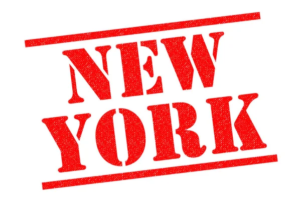 Timbre caoutchouc NEW YORK — Photo