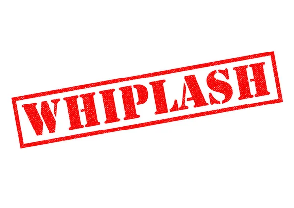 WHIPLASH Rubber Stamp — Stock Photo, Image