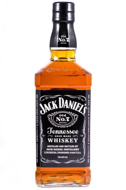 Şişe Jack Daniels'ın