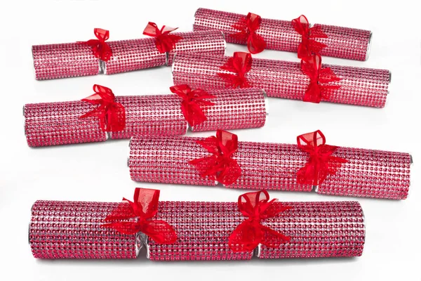 Traditional Christmas Crackers — Stock Photo, Image