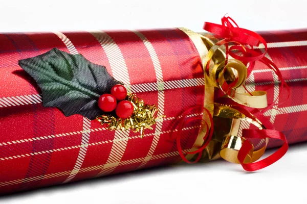 Tradiční vánoční Cracker — Stock fotografie
