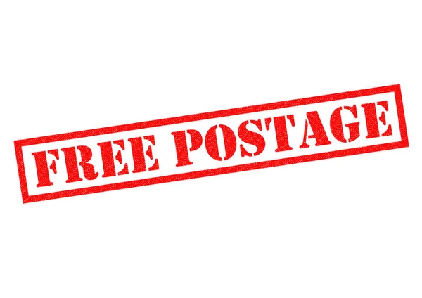 FREE POSTAGE Rubber Stamp — Stock Photo, Image
