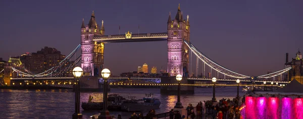 Tower Bridge Panorama — Stock Photo, Image
