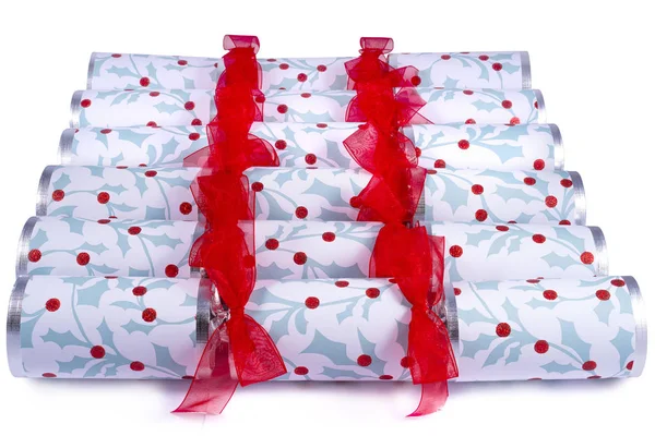 Traditional Christmas Crackers — Stock Photo, Image