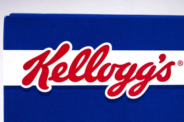 Kelloggs logotipo da marca — Fotografia de Stock