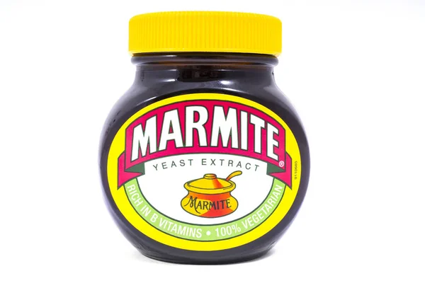 Glas Marmite — Stockfoto