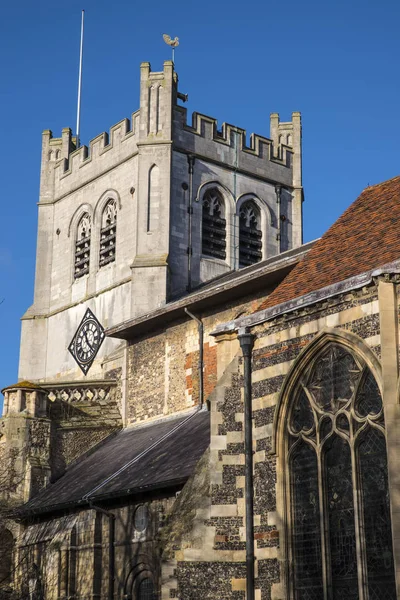 Waltham Abbey Kilisesi — Stok fotoğraf