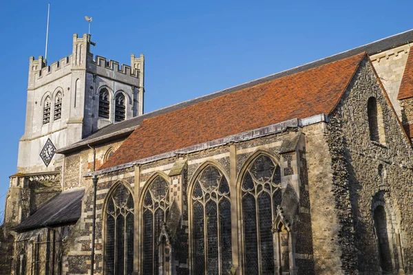 Waltham Abbey Kilisesi — Stok fotoğraf