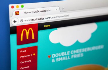 McDonalds resmi web sitesi