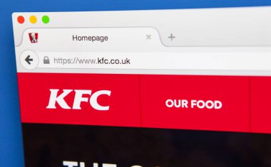 Kentucky Fried tavuk resmi web sitesi