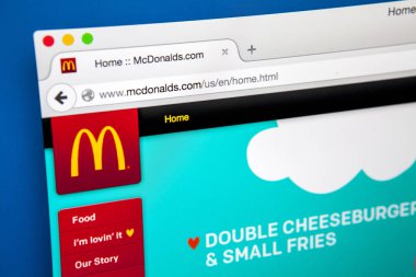 McDonalds resmi web sitesi