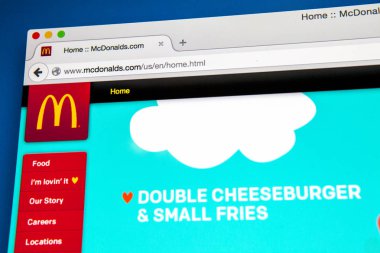 McDonalds resmi web sitesi