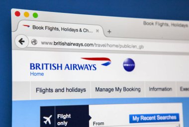 British Airways Web sitesi