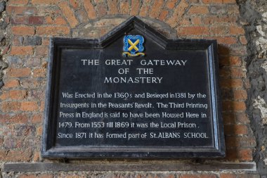 St Albans içinde manastır büyük ağ geçidi