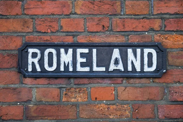 Romeland in St. Albans — Stockfoto