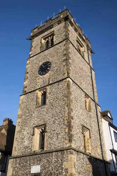 La Torre del Reloj en St. Albans — Foto de Stock